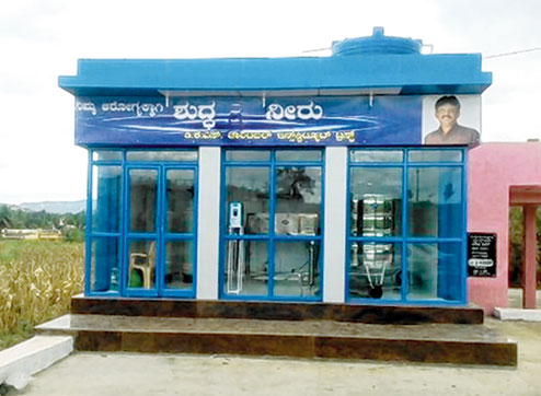 Coin Operated RO Water Vending Unit